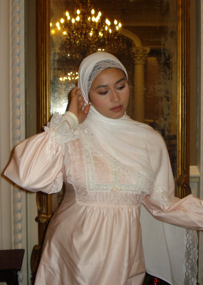 Modal Cashmere Scarf in Angel Leo main image 1