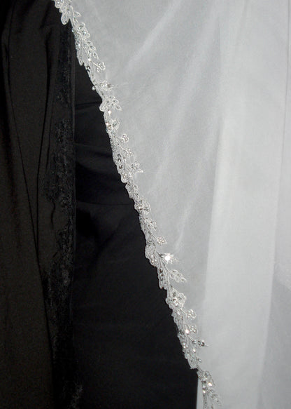 Celeste beaded hijab
