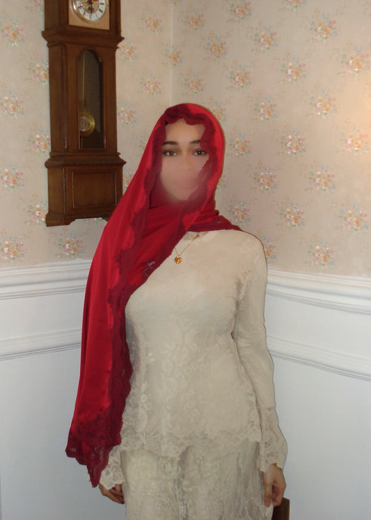 Rose Lace scarf