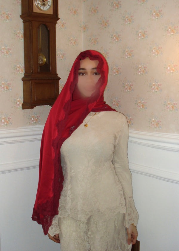 Rose Lace scarf