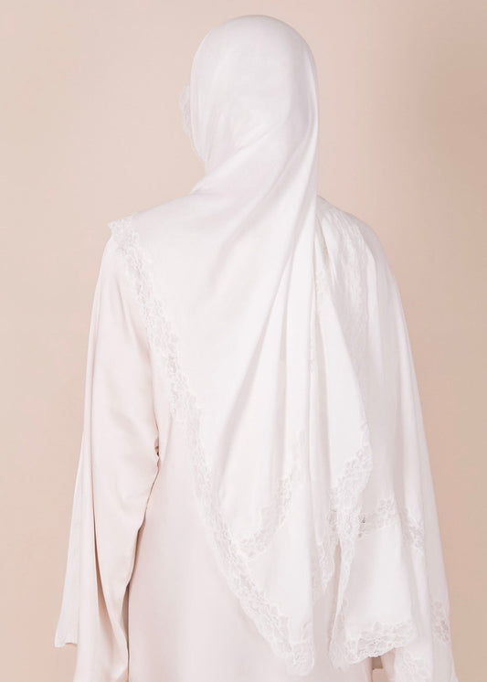 Melati Modal full Lace scarf
