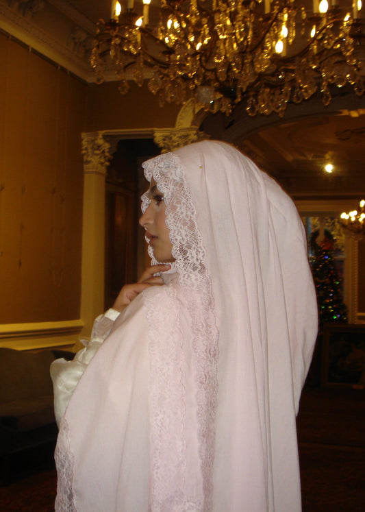 Petal full lace modal scarf