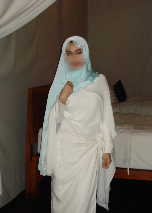 Hyacinth Full Lace scarf (Pre Order)