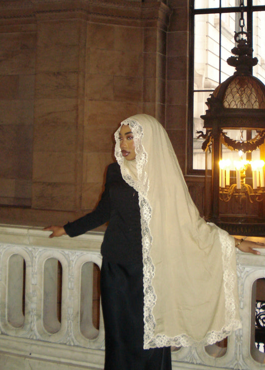 Amara Modal lace scarf